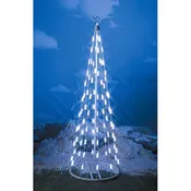 48" White Led light string Indoor Christmas Cone Tree 61348