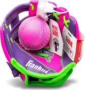Air Tech Adapt Series T-Ball Fielding Glove - Pink/Purple 8.5" with Ball Right Hand Throw