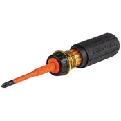 2-In-1 Insulated Screwdriver, Slotted/Phillips Blade
