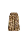 Alaia A-Line Taffeta Skirt