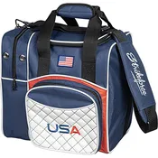 Bowlerstore Duckpin Deluxe Carry Bowling Bag- Multiple Colors | Holds up to 4 Duckpin Bowling Bags | Holds up to Size 14 shoes | Free Moxy Towel Included