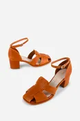 APRIL LEATHER FISHERMAN HEEL