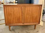 Vintage Kip Steward For Drexel 2 Door Cabinet — At Hom