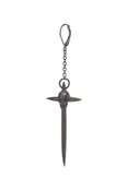 LILY'S DAGGER EARRING SILVER OXIDIZED