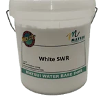 Matsui White SWR (WS0575) | Water-Based Opaque White Ink for Water-Repellent Fabrics — Nylon Windbreakers, Coated Polyester, DWR-Treated Outerwear — Good Opacity on Darks, Mix with Neo Pigments for Custom Colors, Soft Hand, PVC-Free - River City Supply