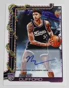 2025-26 Topps Holiday - Rookie Autographs Nique Clifford #H184