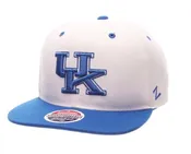 Zephyr Kentucky Wildcats Z11 Snapback Hat White/Royal