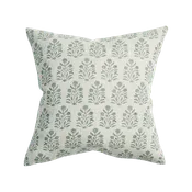 Amer Celadon Linen Cushion