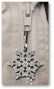 2006 "Snowflake" Bentley Zipper Pull