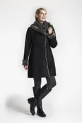 #9025 Shearling Fitted Coat Celebrate 250
