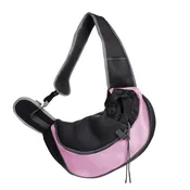 Adjustable Pet Crossbody Carrier Bag