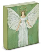 10'' Guardian Angel Block Sign (2-Styles)