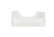 4 1/2" Sea Glass Base in Clear