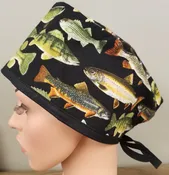 Aquatic Flair Fish Surgical Cap - Comfortable & Stylish — Karleen's Ideas