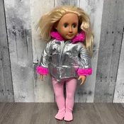 2pc 18" Puffer Jacket w/Tights