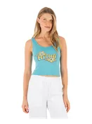 Aloha Scoop Crop Tank