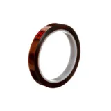 3M 7000125230 Electrical Tape, Low Static, Polyimide Film, High Temp Resistant, 1/2" x 36yd, 5419 Series