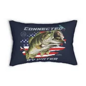 1776 Heritage Largemouth Bass - Lumbar Pillow