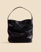 The Chelsea XL -Midnight Leather Tote