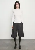 Cashmere Rib Crew | Off White