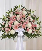148701 HEARTFELT SYMPATHIES PINK & WHITE