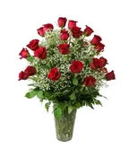 3 DOZEN RED ROSES
