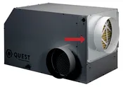 Quest Return Air Duct Collar for Overhead Dehumidifiers – 105, 155, 205, & 225 Only