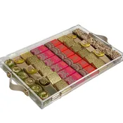 Acrylic Tray/ Orange Pink Collection