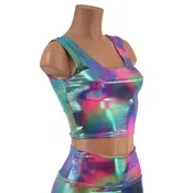 Cotton Candy Crop Tank
