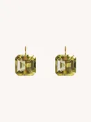 22k Yellow Gold Yellow Quartz Summer Earrings