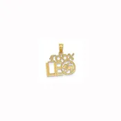100% Leos Pendant (14K)