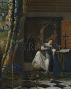 Acrylic Print - Allegory of Catholic Faith by Museum Art