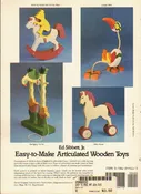 Easy-To-Make Articulated Wooden Toys: Patterns and Instructions for 18 Playthings That Move