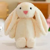 11" BEIGE BUNNY PLUSH