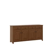 Traditional 4 Door Hutch | The Wood Carte