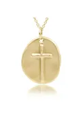 16" Necklace Gold - Inspire Gold Charm