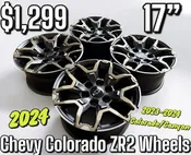 2024 Chevy Colorado ZR2 Take Off Wheels — Big Boys Toys of the North