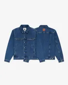 Cursive Denim Jacket