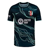 KC Current Mens Nike Replica Soccer Third Jersey - Black