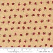 A VINTAGE CHRISTMAS TAN POINSETTIA