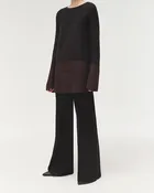 BIAS SILK PANT
