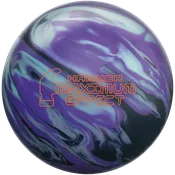 Hammer Maximum Effect Bowling Ball - Black/Lime/Silver/Purple