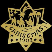 1982 Brass Biedermann Ornament