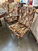 Set of 6 Design Institute of America Dining Chairs (One Armchair) — At Hom