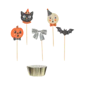 Vintage Halloween Characters Cupcake Kit