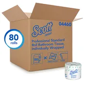 04460 SCOTT 2 PLY TOILET TISSUE – 550 sht, 80 rolls/case