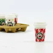 Tiny To Go Coffee Cup, Red