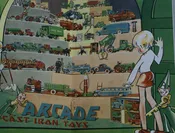 Arcade Catalog Nursery Rhyme book with color pictures.