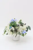 Garden Blue + White Cocktail Centerpiece