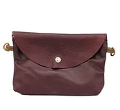 Couch Leather Repurposed Emaline Clutch